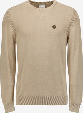 No Excess Sweater in Beige: front