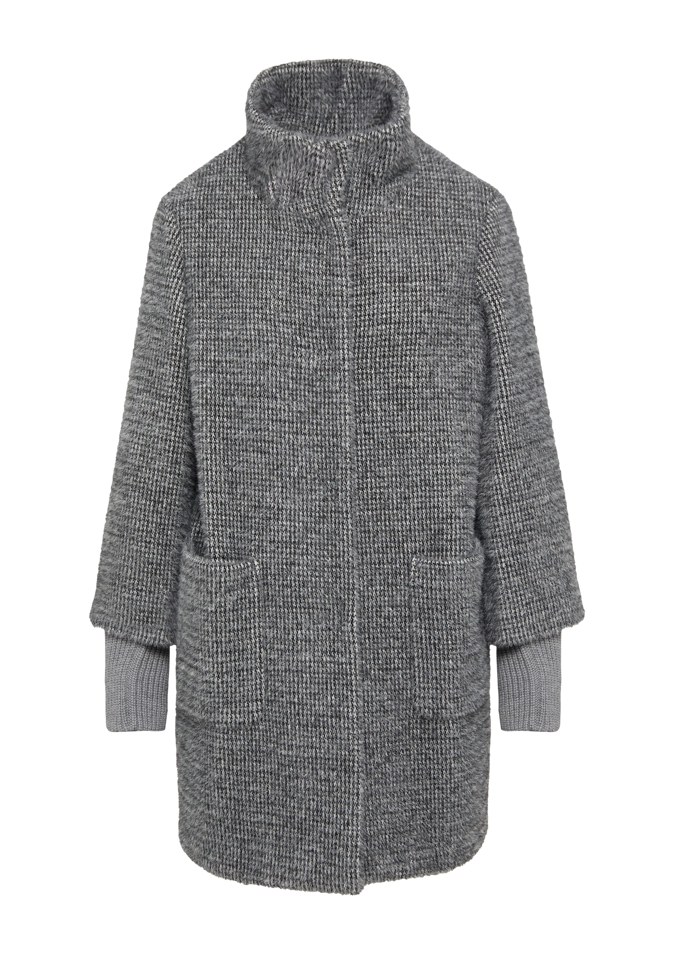 s.Oliver BLACK LABEL Übergangsmantel in Grau: Vorderseite