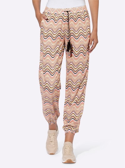 krém / rózsaszín / fekete / fehér heine Nadrág, Termék nézet