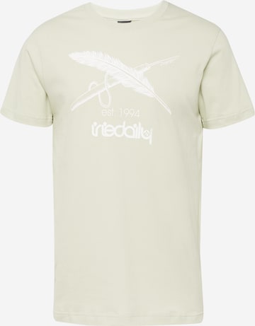 Iriedaily - Camiseta en verde: frente