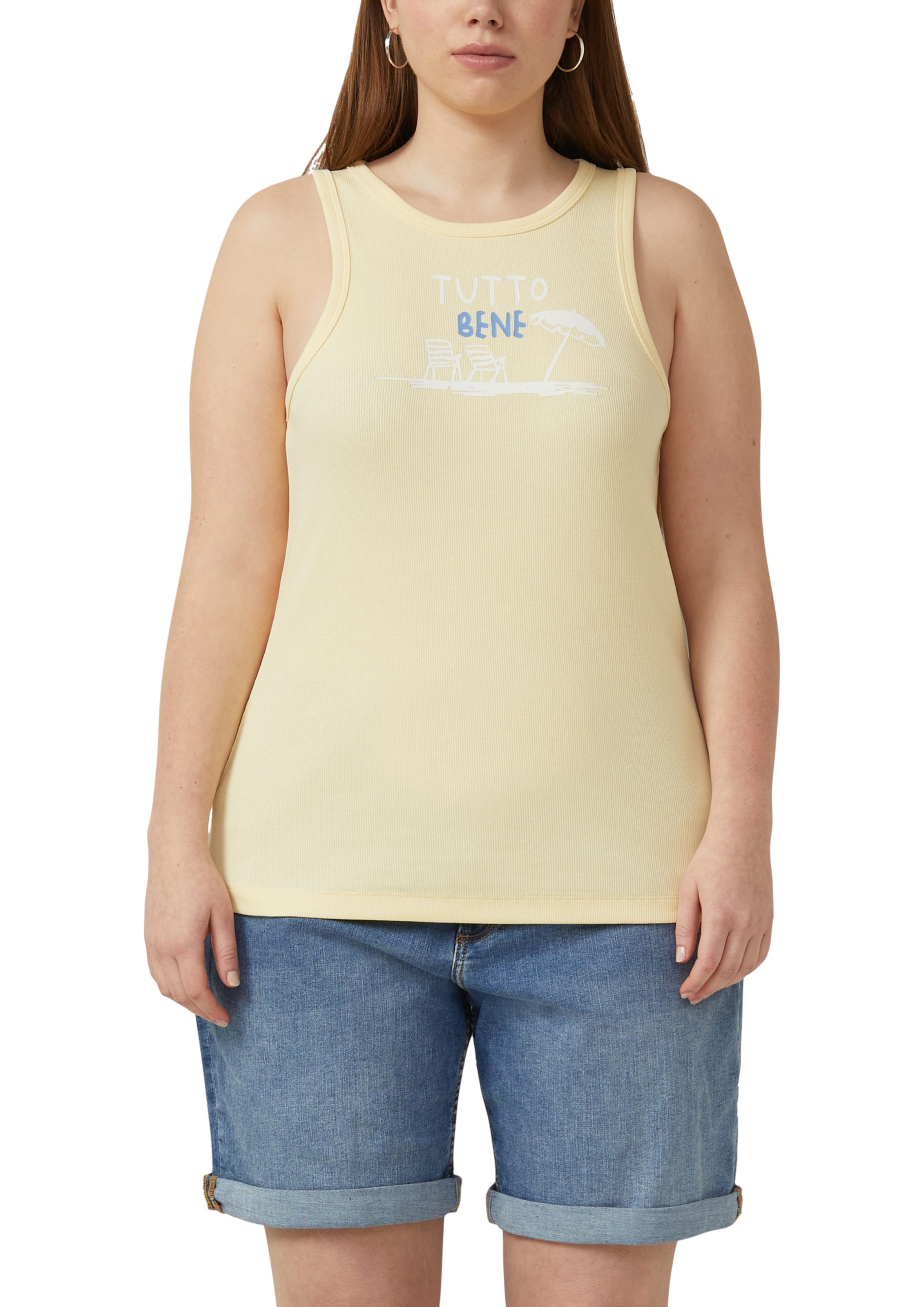 QS Shirt in Geel