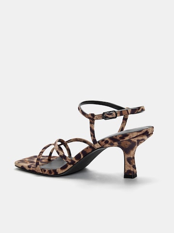 Sandales à lanières Pull&Bear en mélange de couleurs