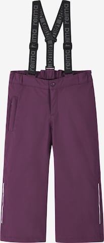 Reima Outdoor trousers 'Loikin' in Purple: front