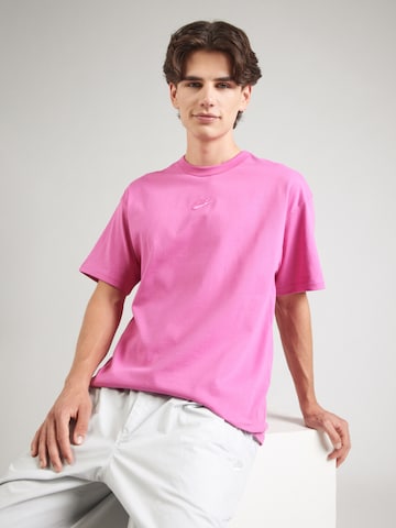 Nike Sportswear Shirt 'Premium Essentials' in Pink: front
