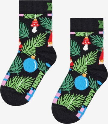 Happy Socks Socken 'Presents Under The Tree' in Grün