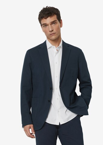 Marc O'Polo Regular fit Colbert in Blauw: voorkant