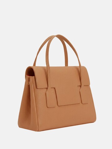 Borsa a mano 'Borsa a Mano Pelle Genuina Virginia Rhinè 30x23 cm' di Virginia Rhinè in beige