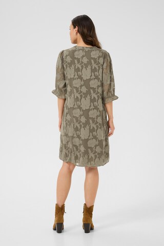 Robe 'Yana' Cream en vert
