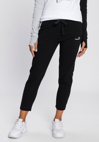 KangaROOS Tapered Hose in Schwarz: Vorderseite