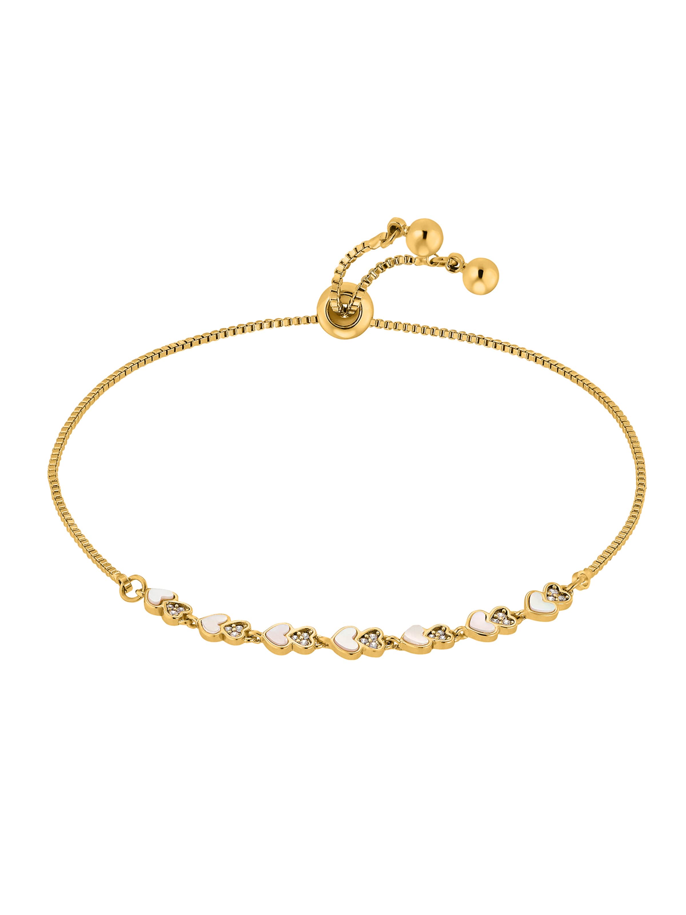 Heideman Bracelet 'Alea' in Gold: front