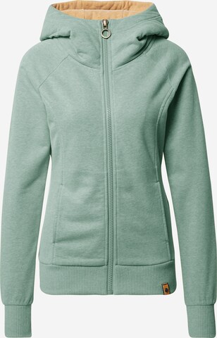 Fli Papigu Sweatjacke in Grün: predná strana