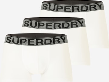 Superdry Boxerky - biela: predná strana