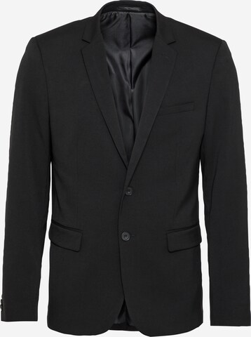 Regular Veste de costume 'Bernd' Casual Friday en noir : devant