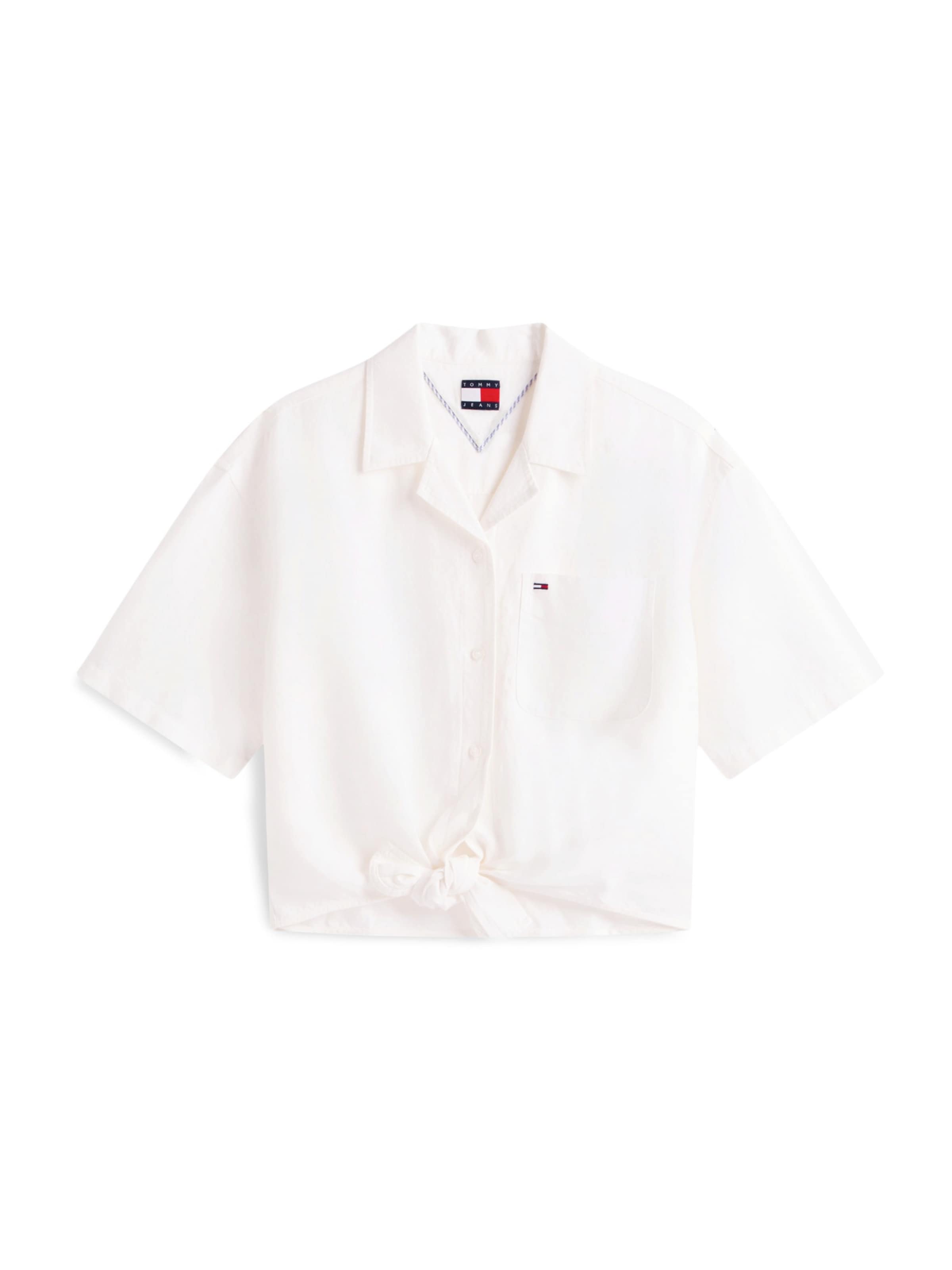 Tommy Jeans Blúz - fehér: elől