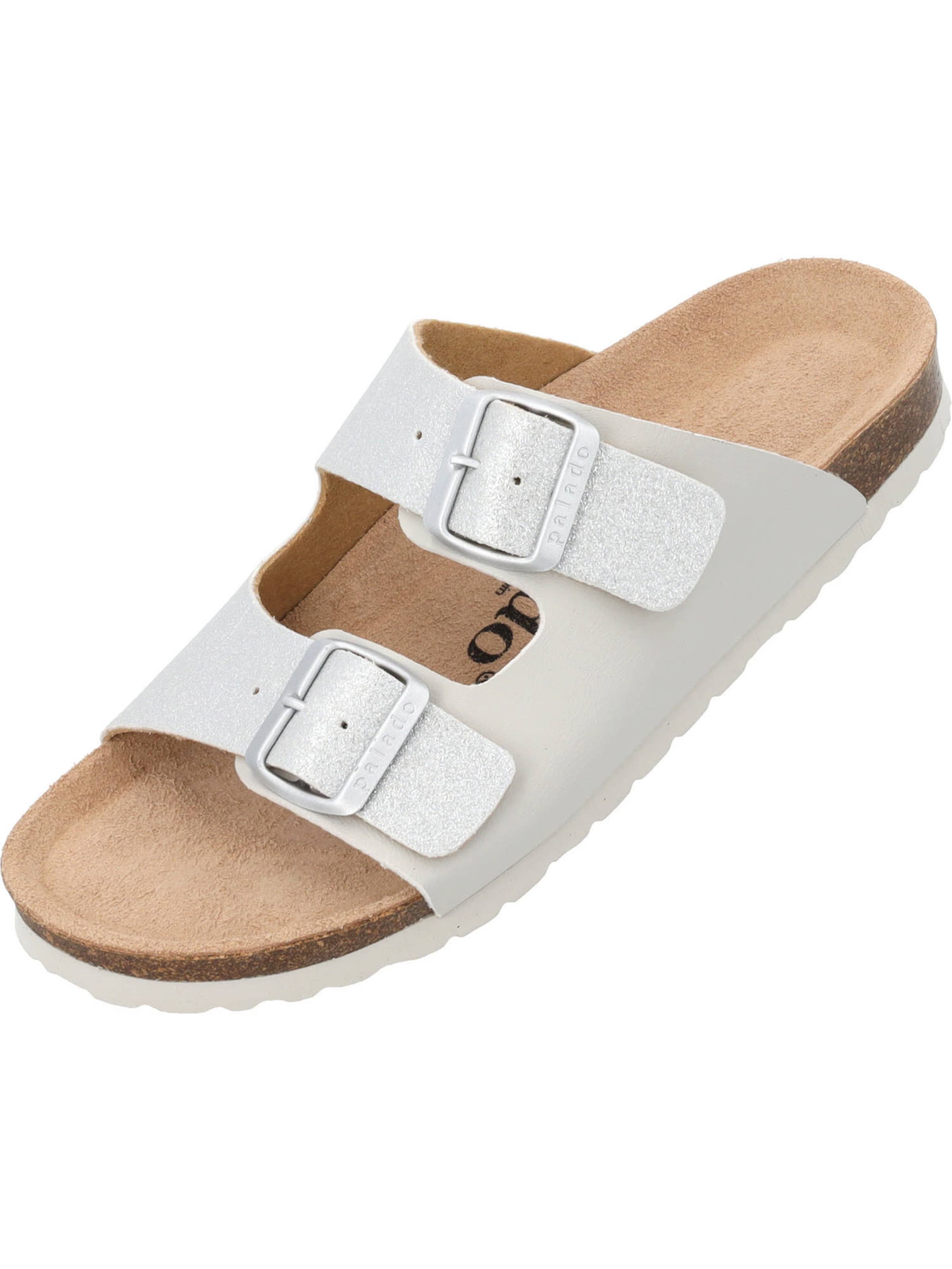 Zoccoletto &#x27;Korfu Duo&#x27; di Palado in bianco: frontale