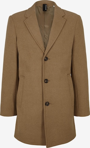 Manteau mi-saison TOM TAILOR en beige : devant