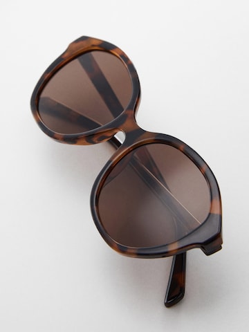 MANGO Sonnenbrille 'JAVEA' in Braun