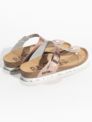 Bayton T-Bar Sandals 'MERCURE' in Beige