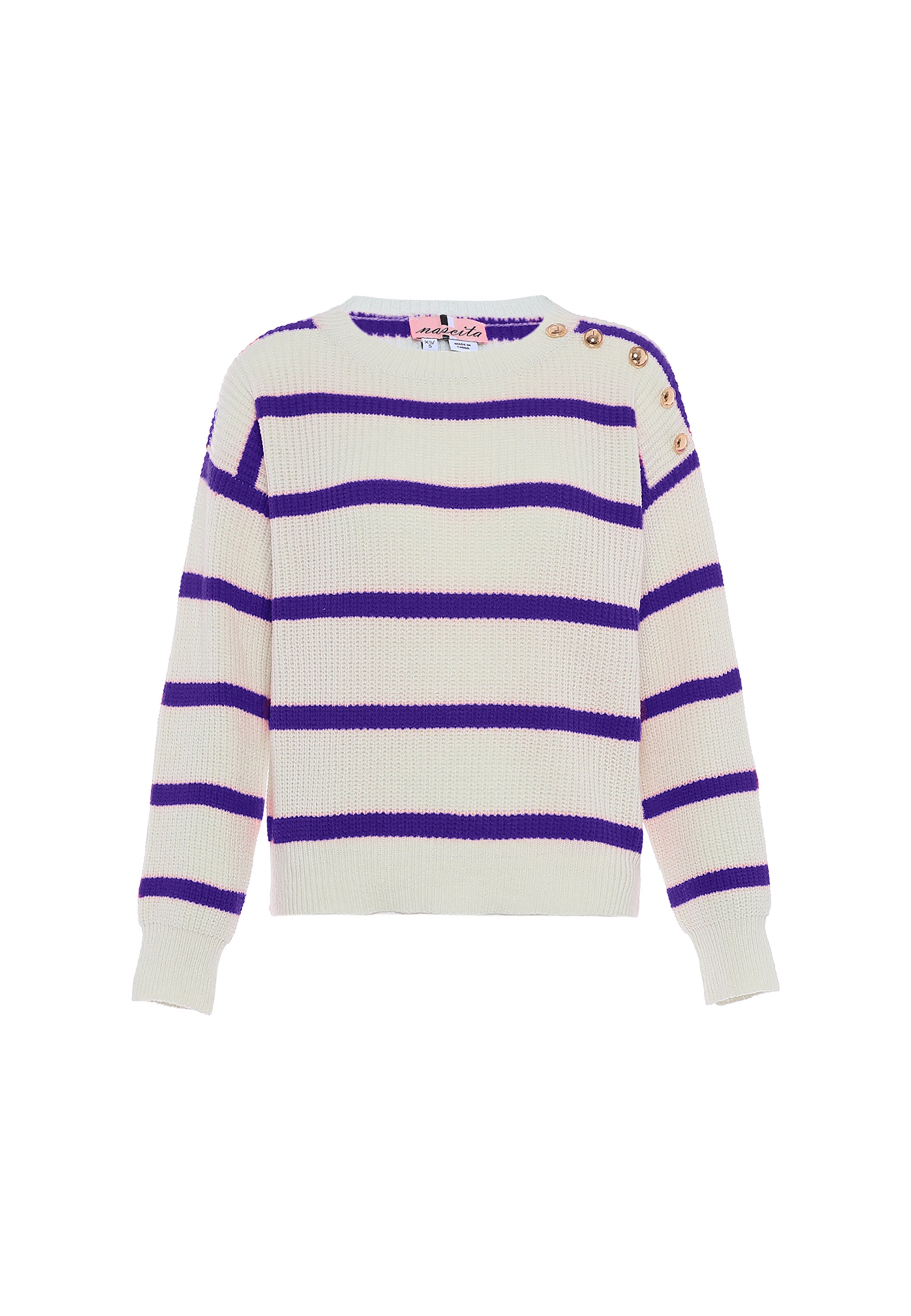 nascita - Pullover em branco: frente
