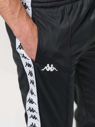 Pantaloni ' KMBanda ' pe 40/Regular KAPPA pe negru, Vizualizare produs