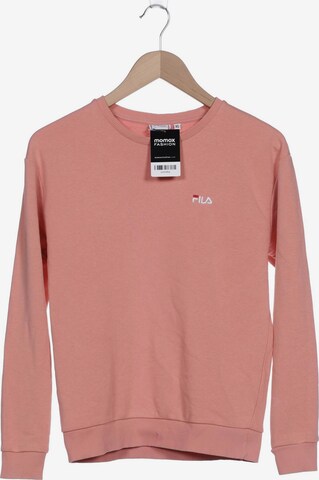 FILA Sweatshirt & Zip-Up Hoodie in XS in Pink: front