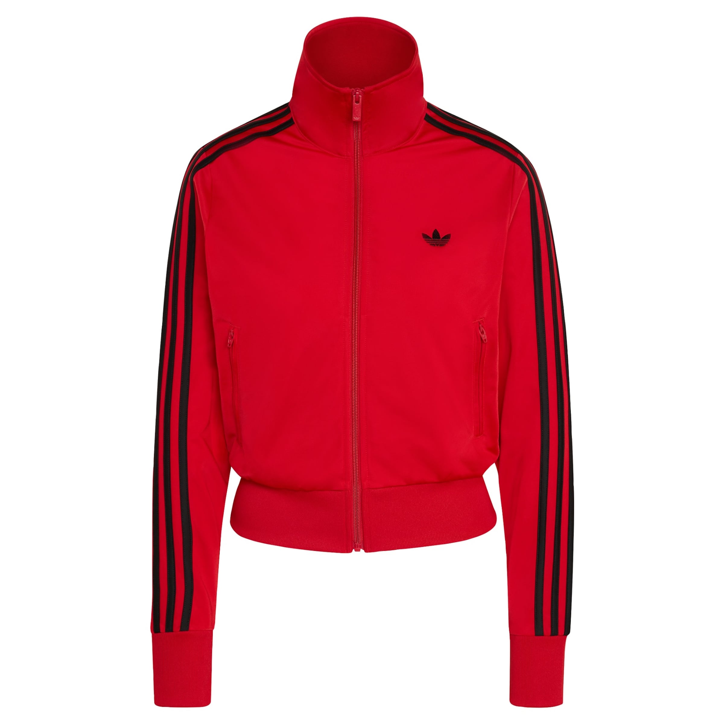 ADIDAS ORIGINALS Sweat jacket 'Firebird Classic' in Red: front