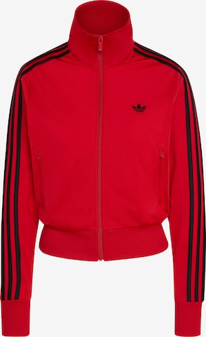 ADIDAS ORIGINALS - Sudadera con cremallera 'Firebird Classic' en rojo: frente