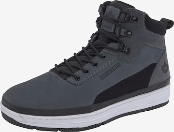 PARK AUTHORITY by K1X Schnürboots 'Play Hard GK 3000' in Grau: Vorderseite