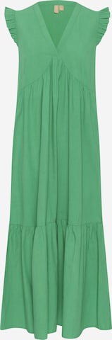 CULTURE Sommerkjole 'Olena' i grøn: forside