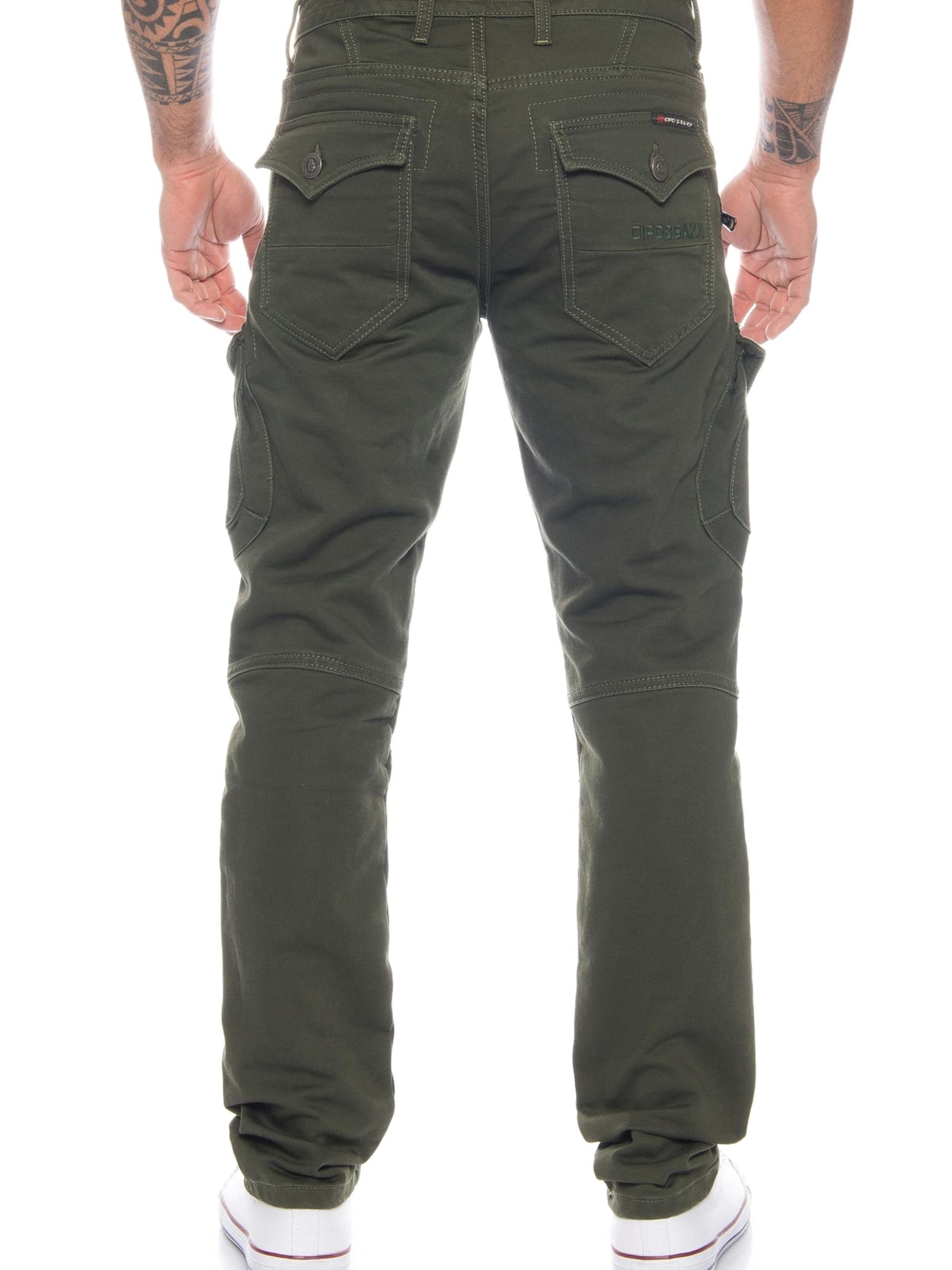 CIPO & BAXX Regular Jeans 'BJ424' in Green