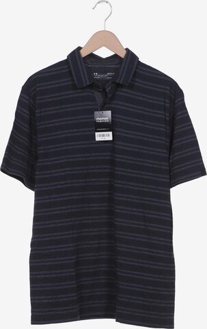 UNDER ARMOUR Poloshirt L in Schwarz: predná strana