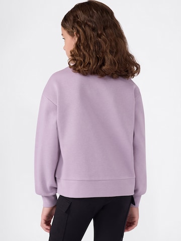 Felpa di Champion Authentic Athletic Apparel in lilla