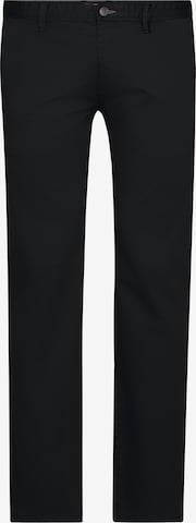 REDPOINT Chino Pants in Black: front