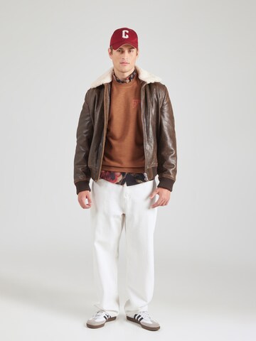 SCOTCH & SODA Sweatshirt in Bruin