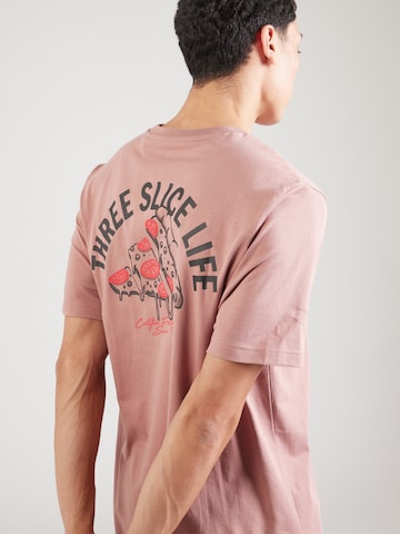 ADIDAS SPORTSWEAR Performance shirt 'LOUNGE PIZZA' in Pink