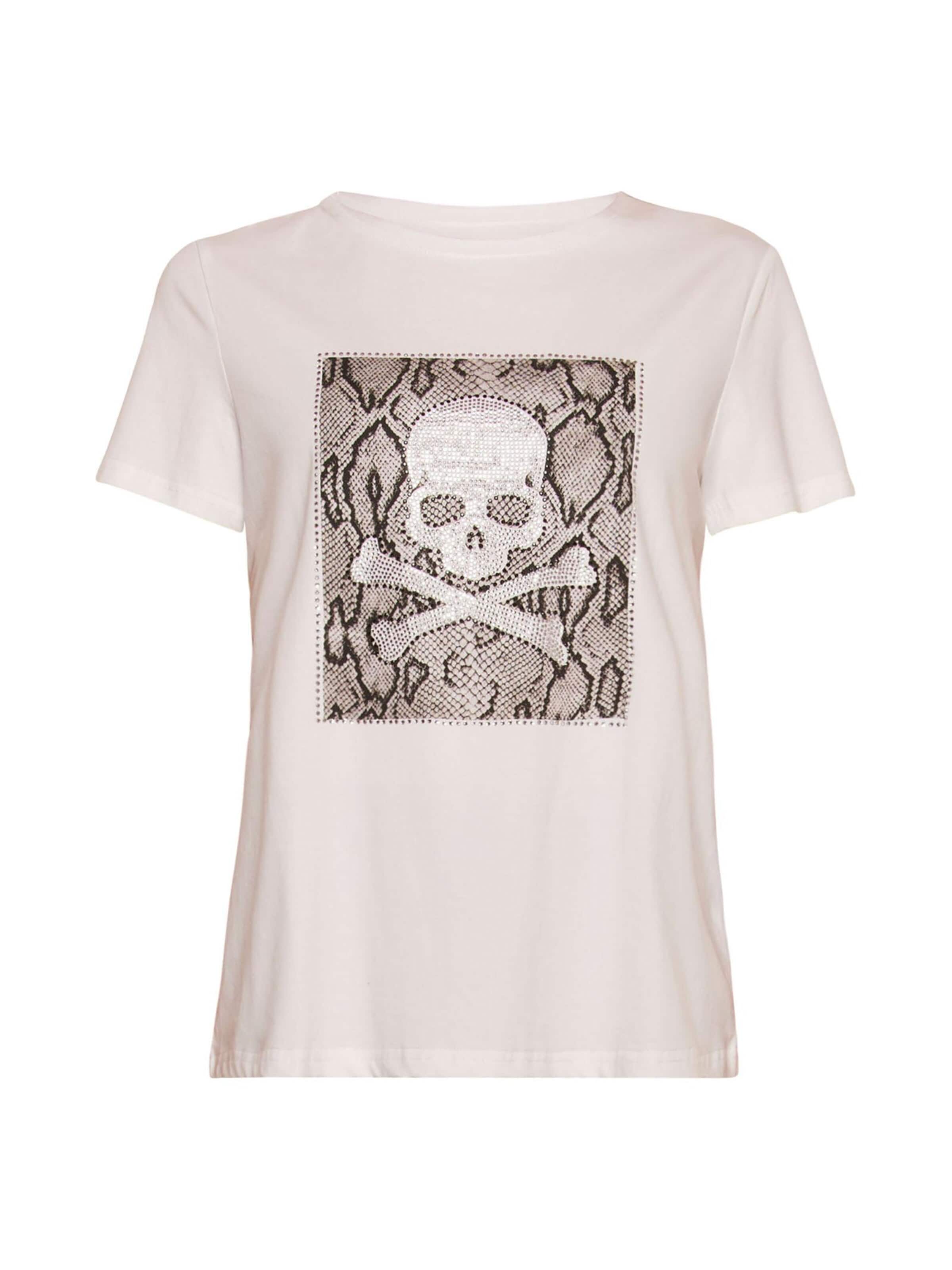 TOOche Shirt 'Totenkopf' in White: front