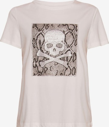 TOOche Shirt 'Totenkopf' in White: front