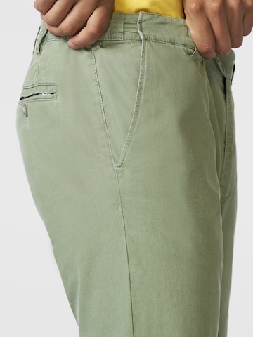 Regular Pantalon chino MEYER en vert