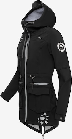 MARIKOO Weatherproof jacket 'Ulissaa' in Black