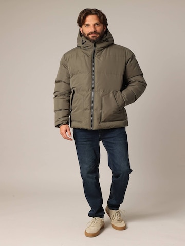 Veste d’hiver 'Chicago' Deeluxe en vert
