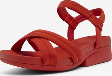 CAMPER Sandals 'Minikaah' in Red: front