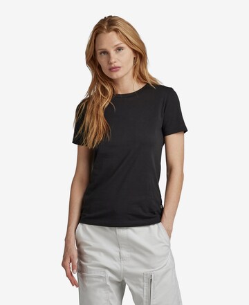 G-Star RAW T-shirt 'Nysid' i svart: framsida