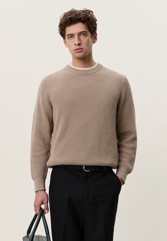 Les Deux Neulepaita värissä beige: etupuoli