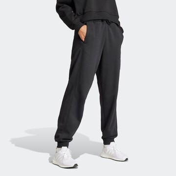 ADIDAS SPORTSWEAR Tapered Sportbyxa i svart