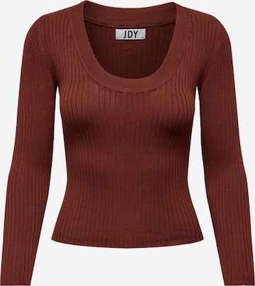Pull-over JDY Petite en marron : devant