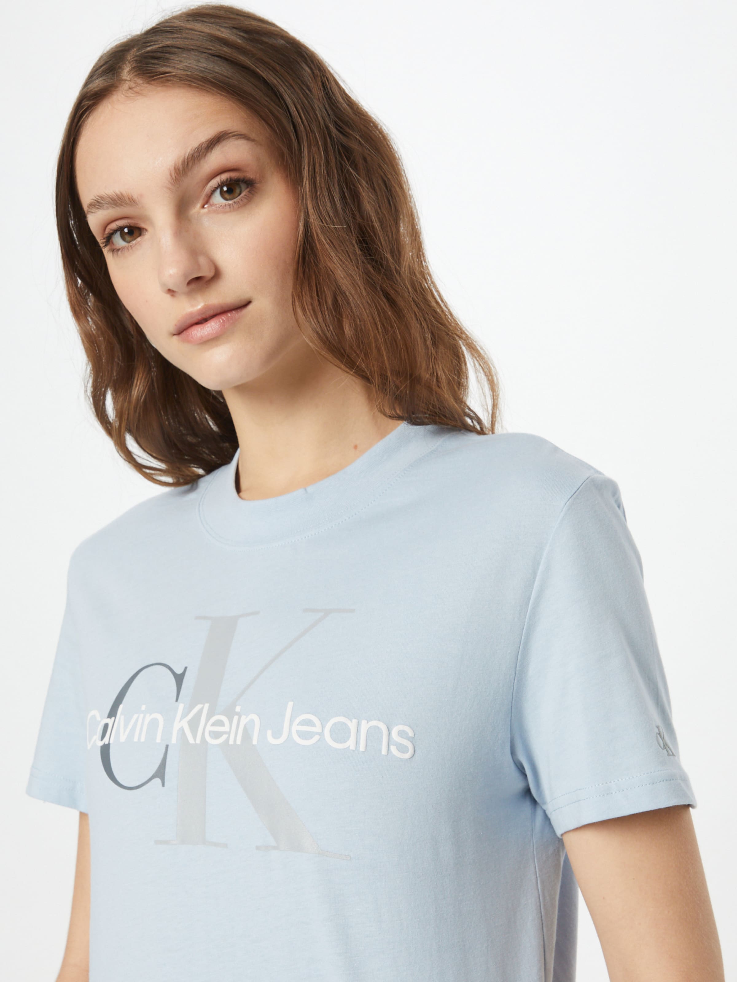 T-shirts et tops T-shirt Calvin Klein Jeans en Azur 
