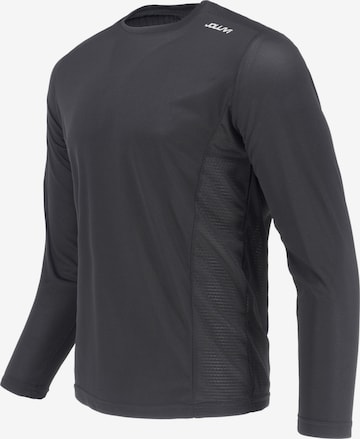 Joluvi Performance Shirt 'Duplex' in Black: front