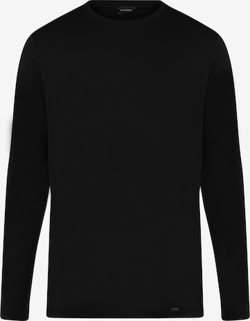 Hanro Shirt ' Night & Day ' in Black: front