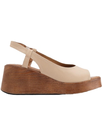 Escarpins à bride arrière 'Heiraten' Limoya en beige