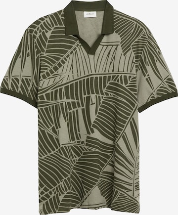 s.Oliver Poloshirt in Grün: Vorderseite